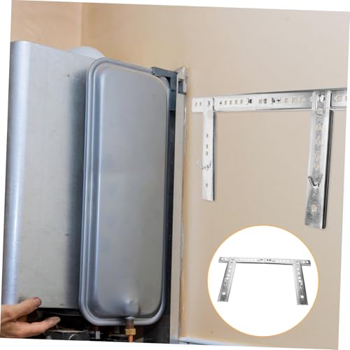 POPETPOP Wandhalterung für Elektrischen Warmwasserbereiter Stabile Dicke Eisenhalterung Geeignet für Zylindrische Modelle Kompatibel mit Hohlwandmontage Langlebige und Sichere Befestigung von POPETPOP