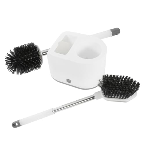 POPETPOP Wandmontierte Wc bürste mit Langem Silikongriff Weiche Borsten Effiziente Reinigung Kratzfrei Platzsparendes Badezimmer reinigungsset für Haushalt Hotel und Büro Inklusive POPETPOP Wandmontierte Wc bürste mit Langem Silikongriff Weiche Borsten Effiziente Reinigung Kratzfrei Platzsparendes Badezimmer reinigungsset für Haushalt Hotel und Büro Inklusive von POPETPOP