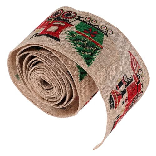 POPETPOP Weihnachtliches Geschenkband aus Hochwertigem Breit mit Klassischen Cartoon Motiven Flexibel und Langlebig für DIY Bastelarbeiten Geschenkverpackungen und Festliche Dekorationen POPETPOP Weihnachtliches Geschenkband aus Hochwertigem Breit mit Klassischen Cartoon Motiven Flexibel und Langlebig für DIY Bastelarbeiten Geschenkverpackungen und Festliche Dekorationen von POPETPOP