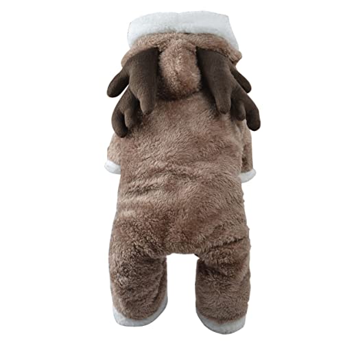 POPETPOP Welpenmantel Kleidung Entzückende Outfits Weihnachten Flanell äntel Elch Overalls Party Sweatshirt Weicher Samt Hoodie Weihnachten Urlaub Cosplay Süße Brownsize Hoodies mit POPETPOP Welpenmantel Kleidung Entzückende Outfits Weihnachten Flanell äntel Elch Overalls Party Sweatshirt Weicher Samt Hoodie Weihnachten Urlaub Cosplay Süße Brownsize Hoodies mit von POPETPOP