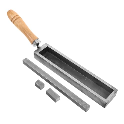 POPETPOP Werkzeuge zur Schmuckherstellung Goldform gießen Metallform Gusswerkzeug für Barren Schmelzender Goldschimmel Veredelung von Schrott Schmelzform gießen Holz POPETPOP Werkzeuge zur Schmuckherstellung Goldform gießen Metallform Gusswerkzeug für Barren Schmelzender Goldschimmel Veredelung von Schrott Schmelzform gießen Holz von POPETPOP