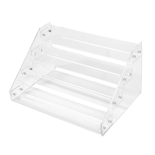 POPETPOP Zigaretten Display Regal Lagig Transparent Leicht Praktisch Einfach zu Montieren für Tabakladen Supermarkt Präsentation von POPETPOP