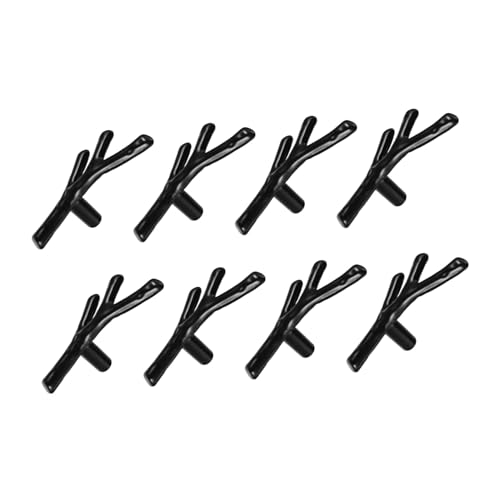 POPETPOP Zinklegierung Türgriff Möbelknöpfe Vintage Zweig Design Schrankgriffe Robust Rostfrei für Schränke und Wohnzimmer und Büro von POPETPOP