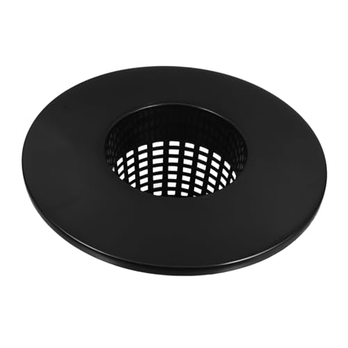 POPETPOP hydroponischer Topf hydroponischer Eimer Netzbecher Hydroponikzubehör Hydrokultur-Töpfe Netztopf hydroponische Körbe Netztöpfe Netto-Cup-Töpfe pp Schwarz von POPETPOP