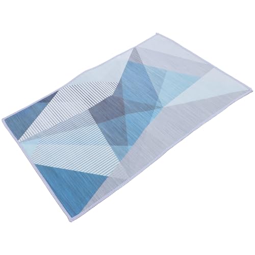 POPETPOP rutschfeste Fußmatte Badewannenmatte Duschteppich Duschmatten Badezimmer Teppiche Absorbiert Schnell Trocken Badteppich rutschfeste Duschmatte Kristallsamt von POPETPOP