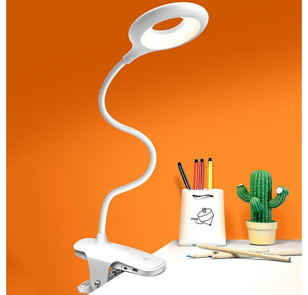 POPOLIC LED Leselampe LED Klemmlampe, USB Aufladbar Akku Tischlampe, Touch-Steuerung,3 Modus POPOLIC LED Leselampe LED Klemmlampe, USB Aufladbar Akku Tischlampe, Touch-Steuerung,3 Modus von POPOLIC