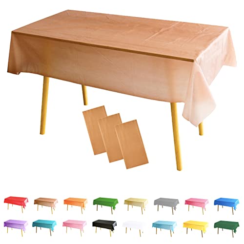 3 Stück Tischdecke Rechteckig Kaffee Party Tischdecke,137*274cm Tischdecke Papierrolle Mehrweg Tischdecke aus Kunststoff,Wasserdichte Ölbeständig Tischdecken für Party,Picknick,Geburtstags,Hochzeiten 3 Stück Tischdecke Rechteckig Kaffee Party Tischdecke,137*274cm Tischdecke Papierrolle Mehrweg Tischdecke aus Kunststoff,Wasserdichte Ölbeständig Tischdecken für Party,Picknick,Geburtstags,Hochzeiten von POPOYU