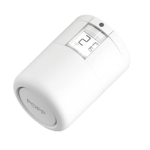 Popp Zigbee Heizungsthermostat | smartes Thermostat | programmierbar | App Steuerung | intelligente Heizungssteuerung | SmartThings & Alexa kompatibel - bis 30% Heizkosten sparen | inkl. Adapter Popp Zigbee Heizungsthermostat | smartes Thermostat | programmierbar | App Steuerung | intelligente Heizungssteuerung | SmartThings & Alexa kompatibel - bis 30% Heizkosten sparen | inkl. Adapter von POPP