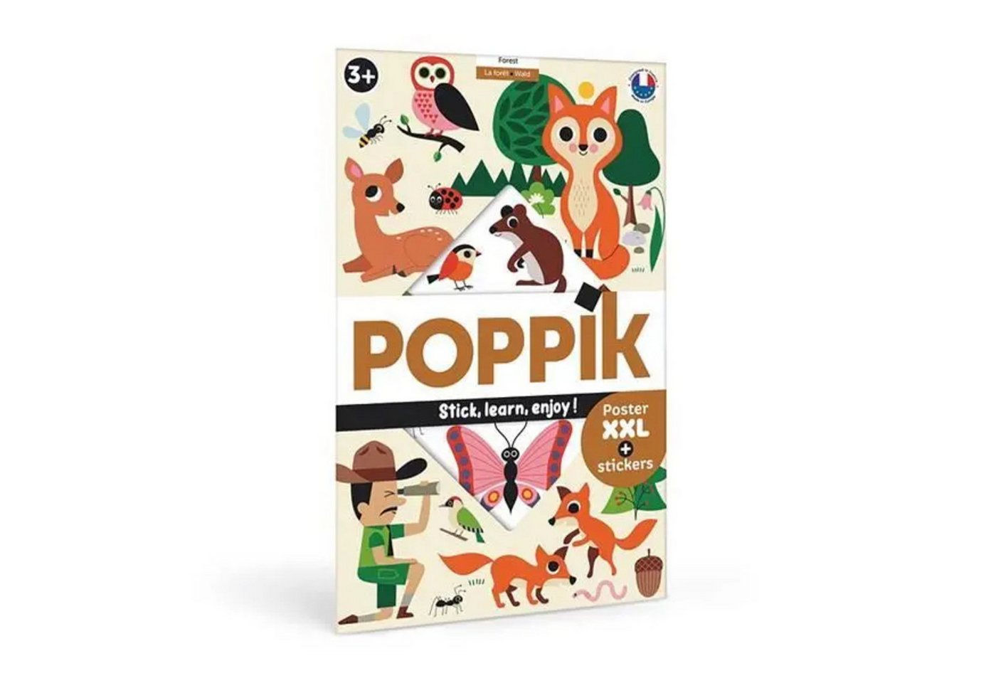 POPPIK Poster POPPIK Sticker Lernposter Wald von POPPIK