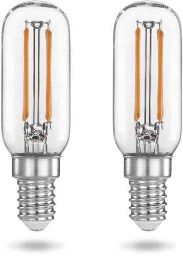 POPPSTAR LED-Lampe für Dunstabzugshaube (E14, 4W, 440 lm (40W), 2700K warmweiß), 2 Stück von POPPSTAR