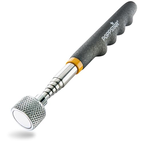 Poppstar Stabmagnet, ausziehbar, Länge 80 cm, Tragekapazität bis zu 7,2 kg Poppstar Stabmagnet, ausziehbar, Länge 80 cm, Tragekapazität bis zu 7,2 kg von POPPSTAR