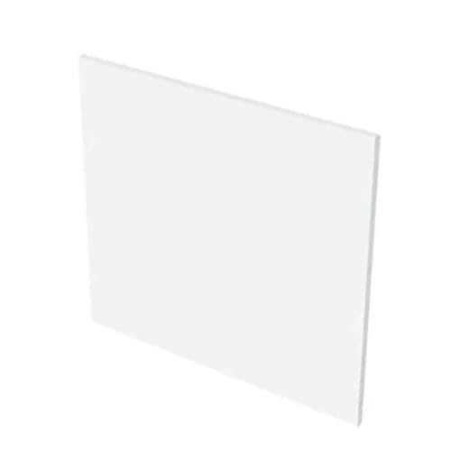 1–20 Stück PVC-Platten, weiß/schwarz, leichte Kunststoffplatten for Heimwerkerprojekte, Länge 100–420 mm(White,5pcs 200X200X0.4) von POQAX