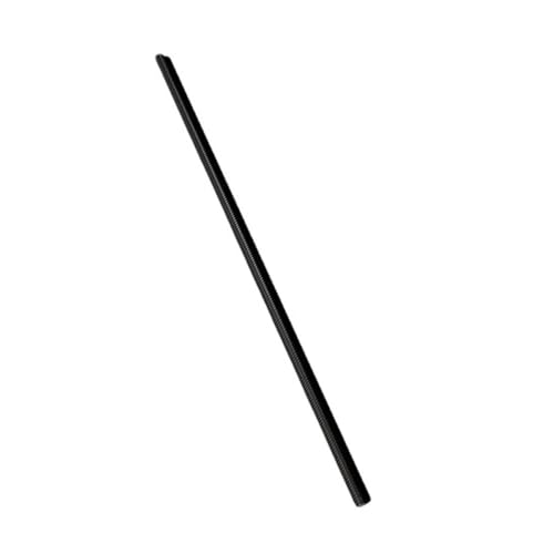 1 Satz 367 mm 400 mm schwarze T8-Trapezschraube, leichte Linearbewegungsstange mit POM-Mutter for schwere Maschinen(2MM*8MM*367MM) von POQAX