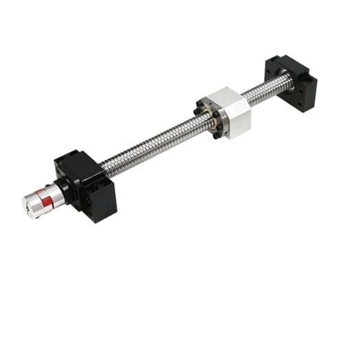 1 Satz Kugelumlaufspindel-Kit SFU1204/SFU1605/SFU2005, 250–1450 mm kompakte gerollte Kugelumlaufspindel mit Kugelmutter for CNC-Fräser(16 * 1000MM) von POQAX