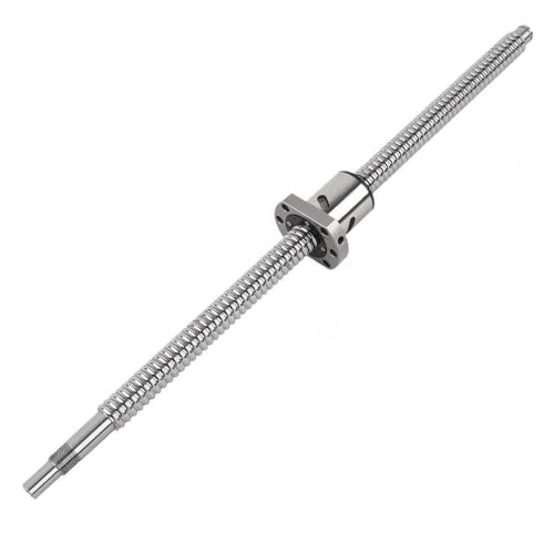1 Stück 250–2000 mm Kugelumlaufspindel mit Kugelmutter, ausgezeichnete Zugfestigkeit C5-Kugelumlaufspindel for CNC-Werkzeugmaschinen SFU2005(250mm) von POQAX