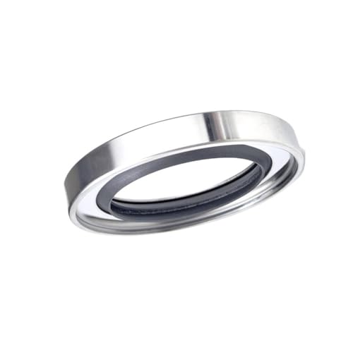 1 Stück Edelstahl-Einzellippen-Öldichtung for Luftkompressoren, PTFE 304 Hochgeschwindigkeits-Doppellippen-O-Ring-Dichtung(CDL,48x70x12) von POQAX