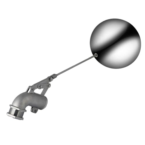 1 Stück Schwimmerkugelhahn aus Edelstahl DN15-DN50, auslaufsicheres Metallschwimmerventil for die landwirtschaftliche Bewässerung(15) von POQAX