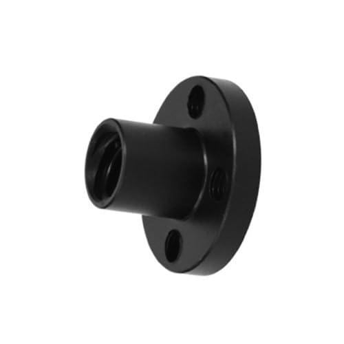 1 Stück T8 Trapezschraube POM-Muttergewinde 1 mm - 8 mm, schwarze T8-Mutter Trapezschraube for 3D-Druckerteile(2mm*4mm) von POQAX