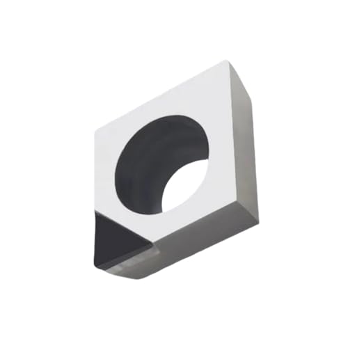 2 Stück kubisches Bornitrid-Werkzeug Diamant-Einsätze, thermische Stabilität PCD-Dreheinsatz CCGT09T302 CCMT09T302(CCMT09T304 CBN) von POQAX