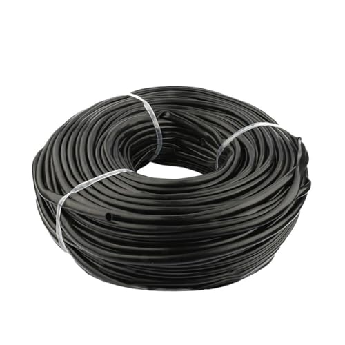 4204-2 5 Meter flexibler weicher Gummischlauch for Aquarium-Luftpumpen, schwarzer Silikonschlauch, druckfester, ölbeständiger Schlauch, 1 Stück(15MM*10MM) von POQAX