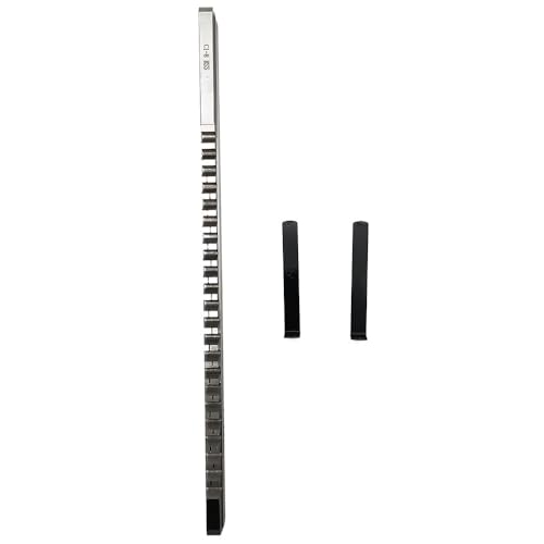 C1-8mm Push-Typ Keyway Broach Cutter Teile, Metrische Größe High Speed Steel Keyway Broach Maschine Werkzeug C1-8mm Push-Typ Keyway Broach Cutter Teile, Metrische Größe High Speed Steel Keyway Broach Maschine Werkzeug von POQAX