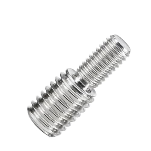 Ermüdungsbeständige, doppelseitige kopflose Schraubenstange, Reduzierschraubenstange aus rostfreiem Stahl 304 for Möbel(5pcs,M5x15mm to M6x15mm) von POQAX