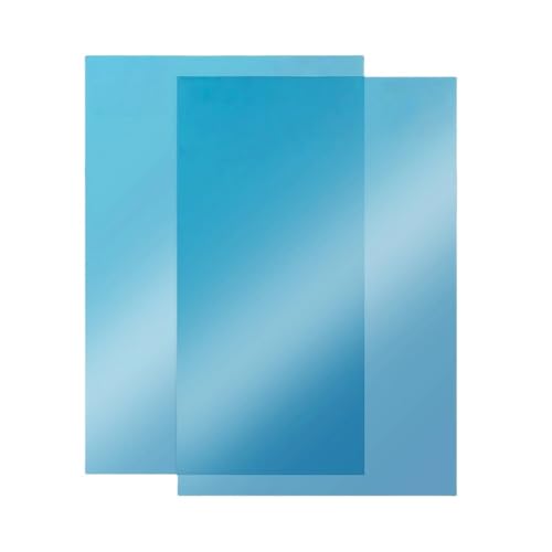 FEP-Folie for industrielle Beschichtungen, 0,3 mm dicke rechteckige FEP-Membran for thermische Anwendungen(2pcs 1set) von POQAX