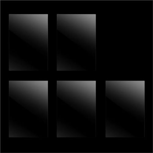 FEP-Membran mit Schutz, 140 mm x 200 mm x 0,15 mm dünnes FEP-Blatt for LCD-3D-Druckerzubehör(5pcs) von POQAX