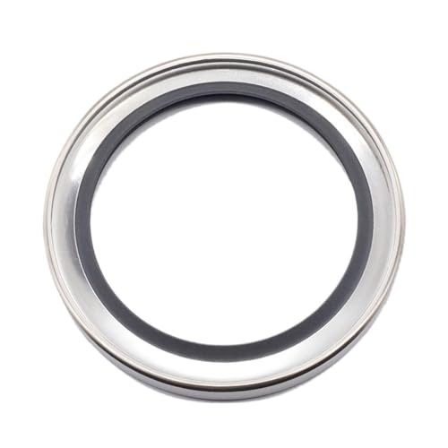 Hochdruck-Öldichtung aus Edelstahl, PTFE-Öldichtung mit Doppellippe for Ersatzteile for Luftkompressoren(31.75x50.8x8.7DLBDBK) von POQAX