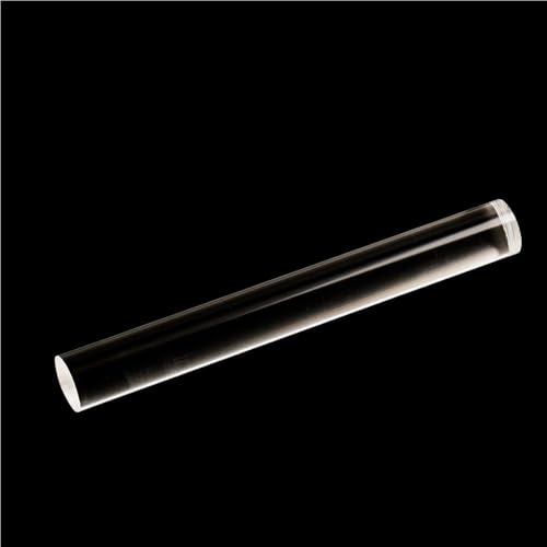Hochreiner Acryl-Rundstab, durchsichtiger PMMA-Acryl-Rundstab for Architekturbeleuchtung(Length 100mm 10pcs,12mm) von POQAX