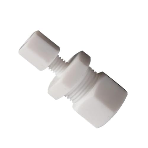 Kompressionsverbindung, Schnellstecker-Adapter, einfach zu installierender, robuster PTFE-Rohrkupplungsanschluss, 1 Stück(3/8 Inch To 14mm) von POQAX