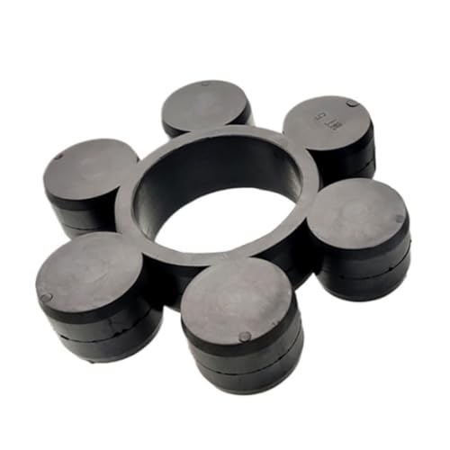 MT5/MT6/MT7 Pflaumenblüten-Pad-Kupplung, elastischer Block-Polyurethan-Gummiring, Yox-Gummi-Kuhsehnen-Pufferpad, 1 Stück(9x225mmx115mmx35mm) von POQAX