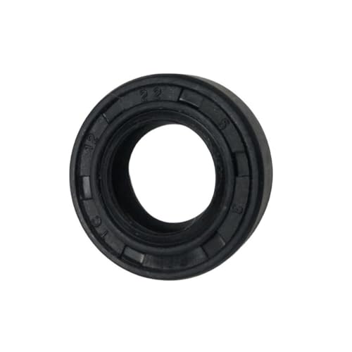 NBR-Nitrilkautschuk-Wellendichtung, kleine Größe, 12 x 22 x 5 mm Rahmendichtung, Skelett-Öldichtung(50 pcs) von POQAX