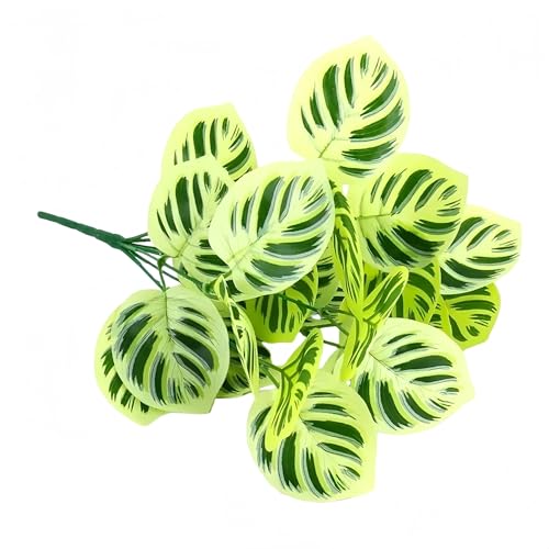 POQAX 1 Piece Kunststoff Blume Außendekoration, Künstliche Pflanze Desktop-Dekoration for Hochzeit Veranstaltungsort Layout(A17) von POQAX