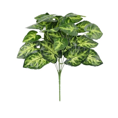 POQAX 1 Piece Kunststoff Blume Außendekoration, Künstliche Pflanze Desktop-Dekoration for Hochzeit Veranstaltungsort Layout(B1) von POQAX