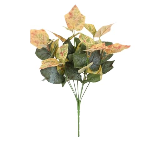 POQAX 1 Piece Kunststoff Blume Außendekoration, Künstliche Pflanze Desktop-Dekoration for Hochzeit Veranstaltungsort Layout(B11) von POQAX