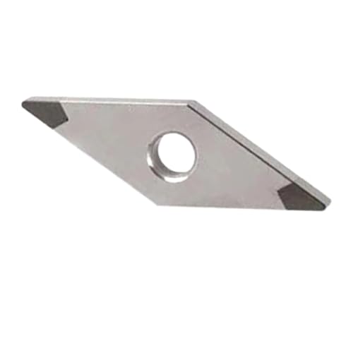 POQAX 1 Stück CNC-Innendrehwerkzeug CBN2T CBN PCD, VCMT VCGT VNMG Diamant PCD CBN Dreheinsätze 110302-160408(160408,CBN 2T_2PCS_VNMG) von POQAX