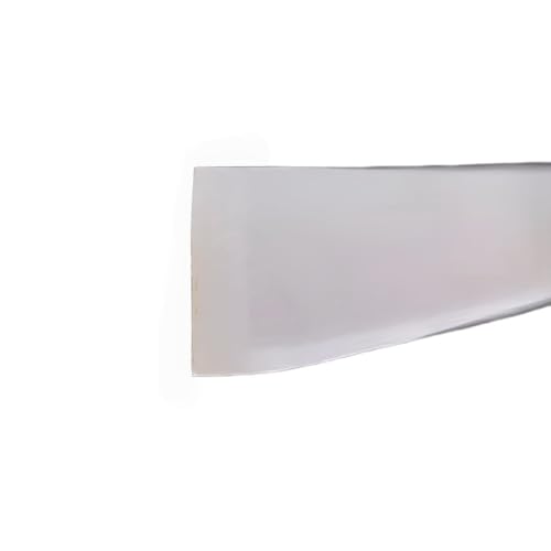 POQAX 1 Stück Eckenschutz-Kantenverkleidung, L-förmiger Silikon-Dichtungsvermeidungsstreifen, Weiß Schwarz(5.5MM*7.5MM*3METERS) von POQAX