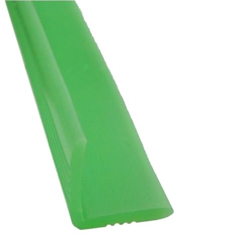 POQAX 1 Stück Glaswinkel-Eckschutzstreifen, 1 m, dekorative Saumstreifen for Wohnzimmerstangen, L-förmige Silikondichtung(25.00x25.00mm) von POQAX