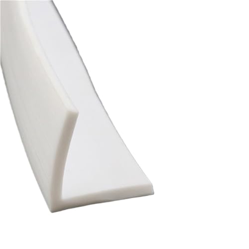 POQAX 1 Stück L-förmiger Silikon-Dichtungsstreifen zur Kollisionsvermeidung, Glaswinkelecke, Saumstreifen for das Wohnzimmer(25.0mm) von POQAX