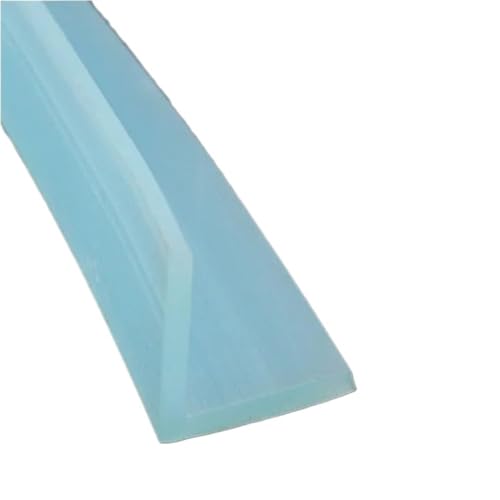 POQAX 1 Stück L-förmiger Silikon-Dichtungsstreifen zur Kollisionsvermeidung, Glaswinkelecke, Saumstreifen for das Wohnzimmer(25x25mm) von POQAX