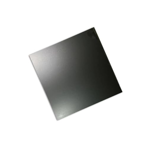 POQAX 1 Stück schwarze Vakuumform-Kunststoffplatte, feuerfeste, flammhemmende Platte, Pad-Plattenlaminat for handgefertigte DIY-Modelle(4MMX200MMX200MM) von POQAX
