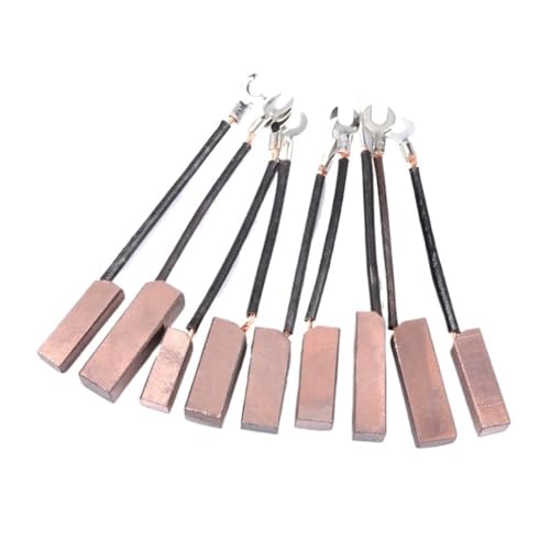 POQAX 10 Stück Länge 32/35/40 mm Hochkupfer J164 Generator-Kohlebürste, 8/10/12 x 10/12 Elektromotor-Kohlebürsten(12X12X40mm) von POQAX