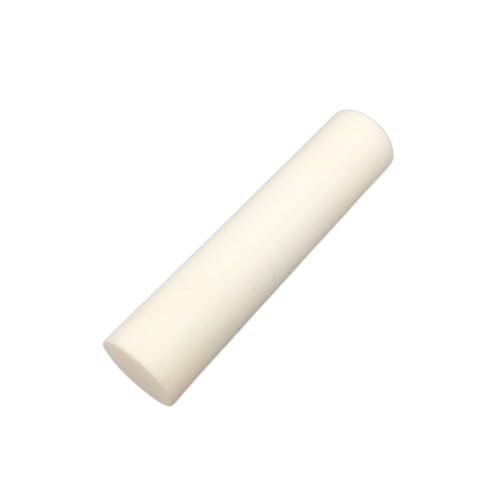 POQAX Aluminiumoxid-Keramikstab, 100 mm lang, 0,5 bis 2 Durchmesser, massiver Korund-Isolierstab, hochtemperaturbeständiger Rührstab, 1 Stück(0.5x100mm) von POQAX