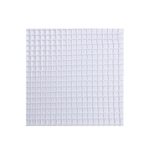POQAX Blanko-Knüpfhaken aus Netzgewebe und Segeltuch, 50 x 50 cm, for Teppiche, Wandteppiche, handgefertigt, DIY-Set, Werkzeug zur Dekoration, 1 Stück von POQAX
