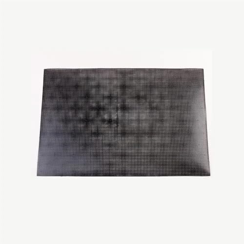 POQAX Handgemachte Kunststoff Mesh Tuch Haken Taschen Made Kunststoff Gitter Zubehör for Tasche Thread Haken DIY Handarbeit 1 Piece(Black,2.3mm) von POQAX
