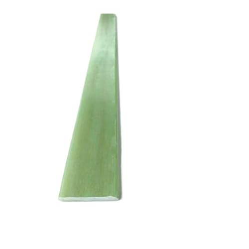 POQAX Quadratischer Epoxidharzstab, Länge 24 cm 49 FR4-Epoxidstab, 6–40 mm dick, hohe Härte, wassergrüner Fiberglasstab, 1 Stück(24CMx8MMx30MM) von POQAX