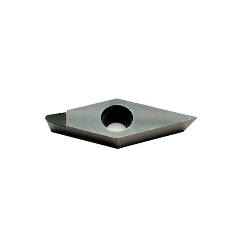 POQAX R0.2/0.4/0.8 CNC-Drehmetallurgiewerkzeug, PVD-CVD-beschichtete Hartmetalleinsätze VCGT160402 VCGT160404 VCGT1608 1 Stück(VCGT160402-CBN) von POQAX