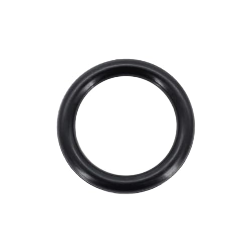POQAX Schwarzer FKM-O-Ring, Drahtdurchmesser 1,8 mm, Dichtung, ölbeständiger Fluorkautschuk-O-Ring for Automobile(ID 20mm (3PCS)) von POQAX