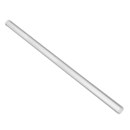 Polierbare Acrylstäbe, hochklare organische PMMA-Zylinder for Tortenstützen(Length 250mm,90mm 1pc) von POQAX